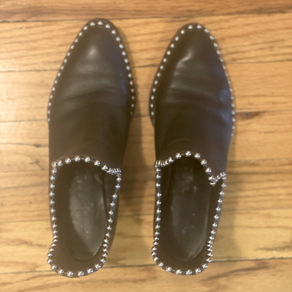Alexander Wang Kori Studded Ankle Boots, 38.5